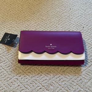 Kate Spade wristlet/wallet with Crossbody chain